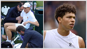 Jannik Sinner injury update: Italian to undergo MRI after 'unfortunate fall' ahead of Wimbledon QF against Ben Shelton