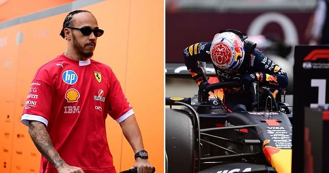 Lewis Hamilton dismisses F1 pundit’s verdict about Max Verstappen’s pole lap with a straightforward response