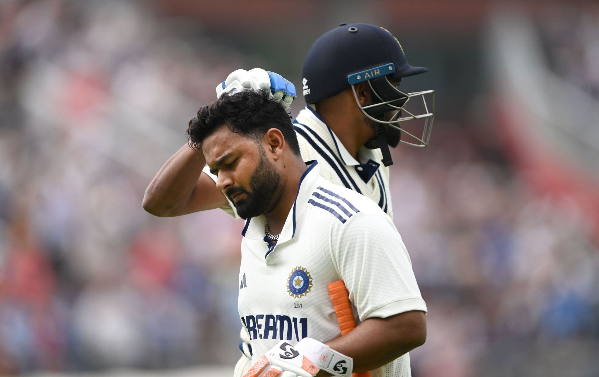 Rishabh Pant was the ninth wicket to fall in India&#039;s first innings. [P/C: Getty]