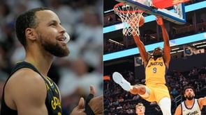 "He goin' somewhere": Steph Curry recalls then 5-year-old Bronny James' impressive athleticism at LeBron James' "crib"