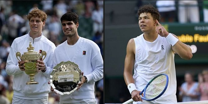 ATP Rankings update after Wimbledon: Champion & No. 1 Jannik Sinner extends his lead over runner-up Carlos Alcaraz, Ben Shelton attains a new high