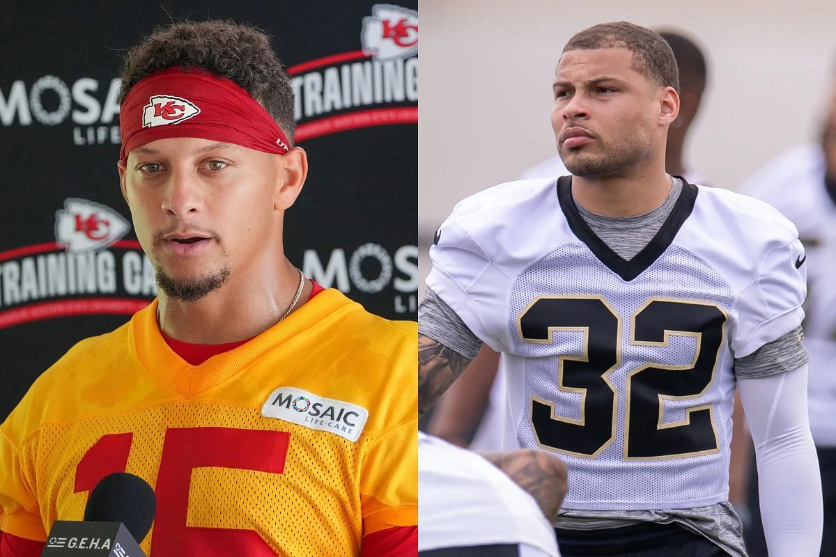 Patrick Mahomes makes feelings known as Saints S Tyrann Mathieu retires after 12 NFL seasons (Image Credits - IMAGN/GETTY)