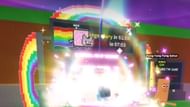 The Nyan Cat event changes the ramp (Image via Roblox)