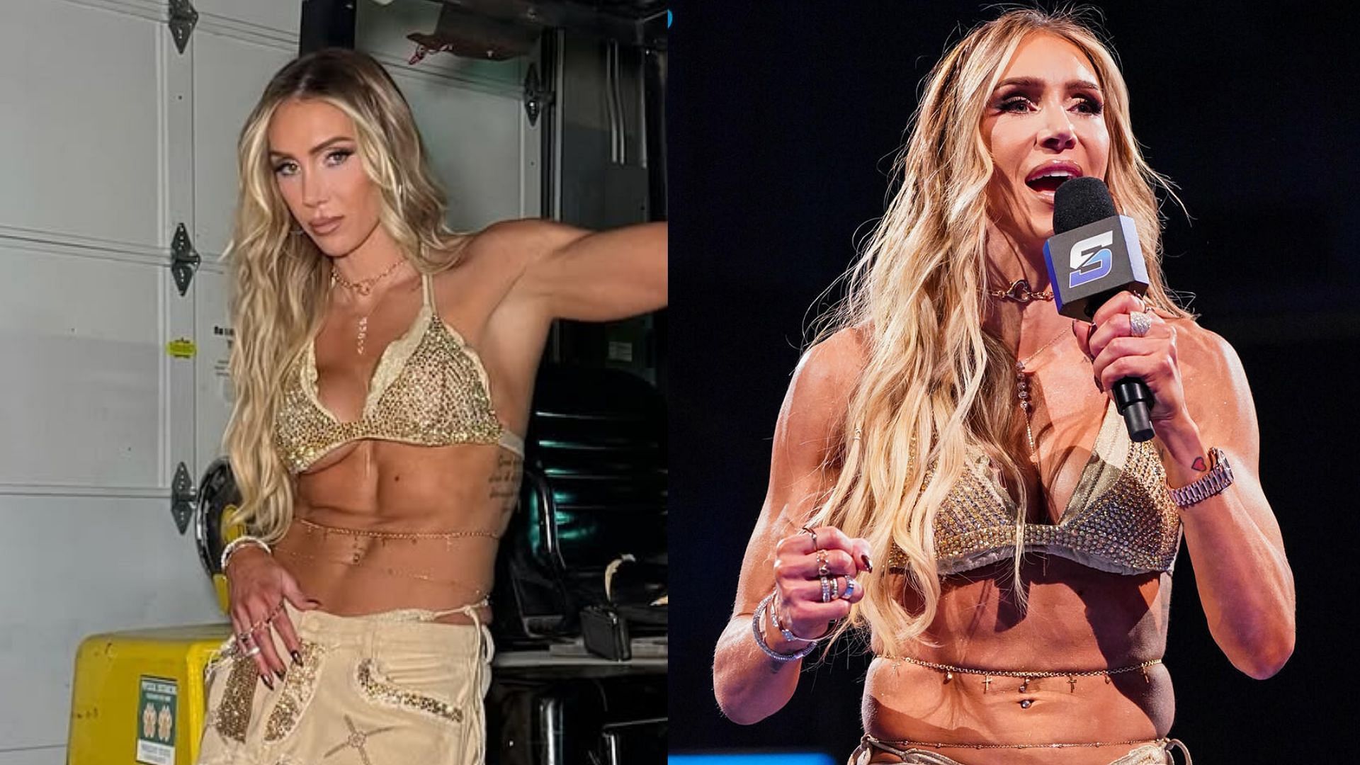 Charlotte Flair on SmackDown! [Images from WWE.com and Flair