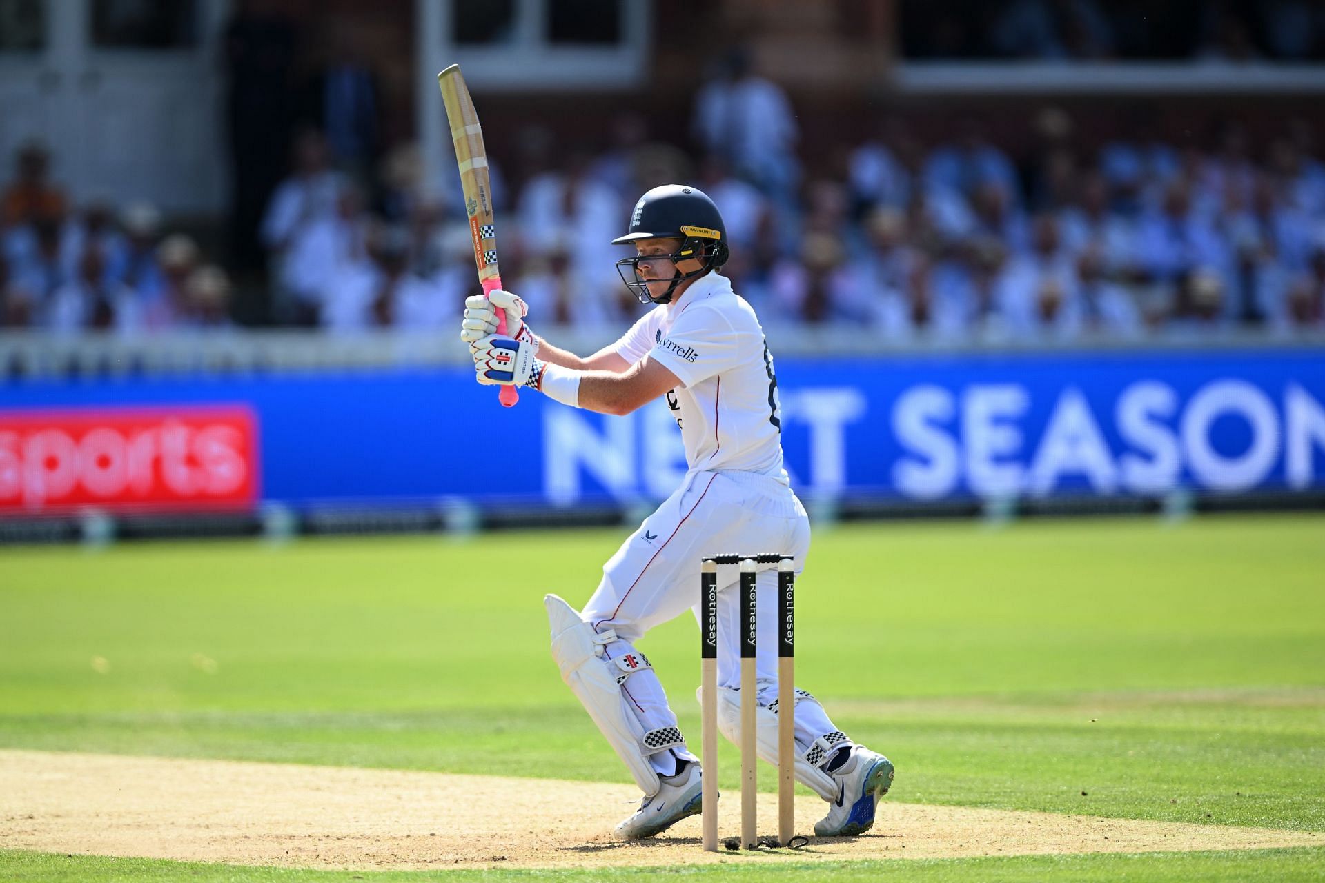 Ollie Pope struck four fours during his 44-run knock. [P/C: Getty]
