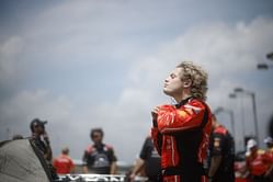 Santino Ferrucci's hand gets badly bruised after big crash during IndyCar warmup in Toronto