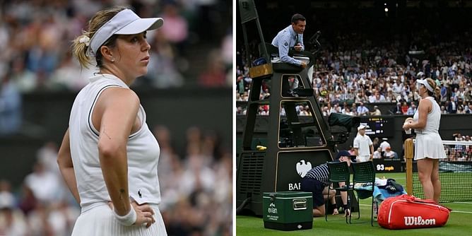 "You stole from me" - Controversy hits Wimbledon as tech failure costs Anastasia Pavlyuchenkova crucial point vs local favorite Sonay Kartal