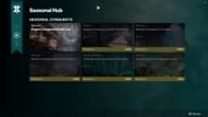 Destiny 2 Conquests in the seasonal hub (Image via Bungie)