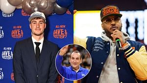Coach K puts Cooper Flagg's freshman year in rare air with Carmelo Anthony: "It's tough to match"