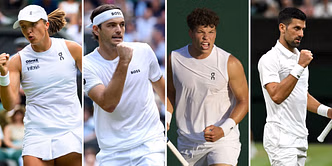 Who are the top 10 seeds remaining at Wimbledon after record exits in 2025? Ft. Iga Swiatek, Taylor Fritz, Ben Shelton, Novak Djokovic