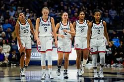 Sarah Strong, KK Arnold, Kayleigh Heckel & others react as UConn's Ice Brady showcases her latest outfit