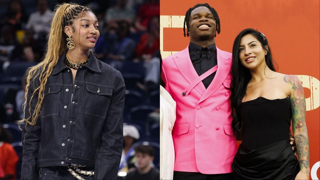 Angel Reese comforted Travis Hunter&rsquo;s wife with a big message after clip of Leanna Lenne crying goes viral [Picture Credit: Getty]