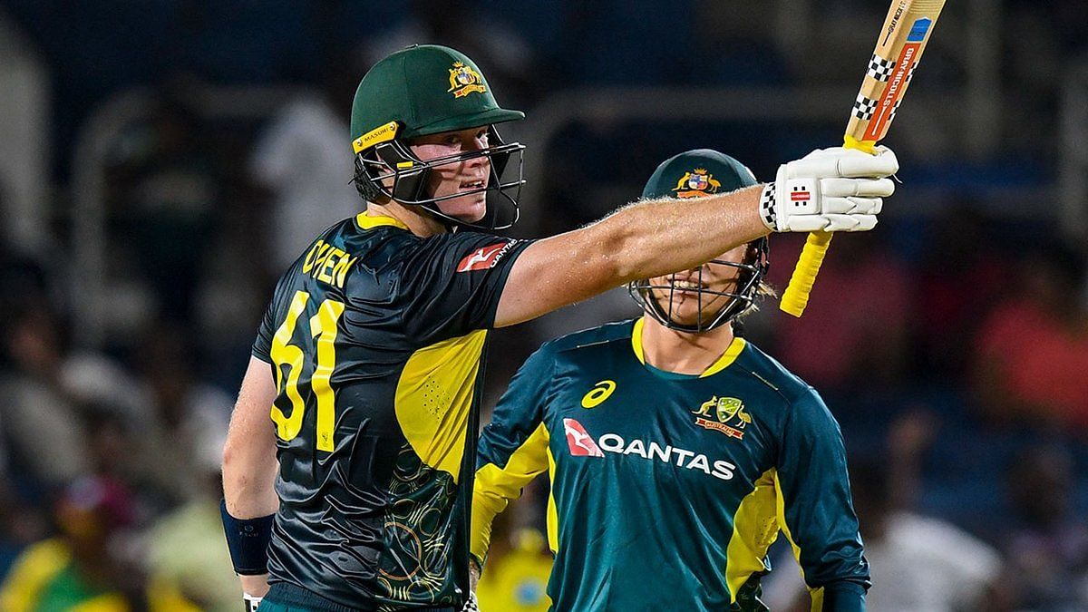 ऑस्ट्रेलिया ने पहले टी-20 में वेस्टइंडीज को हराया (photo credit- X/@cricketcomau)