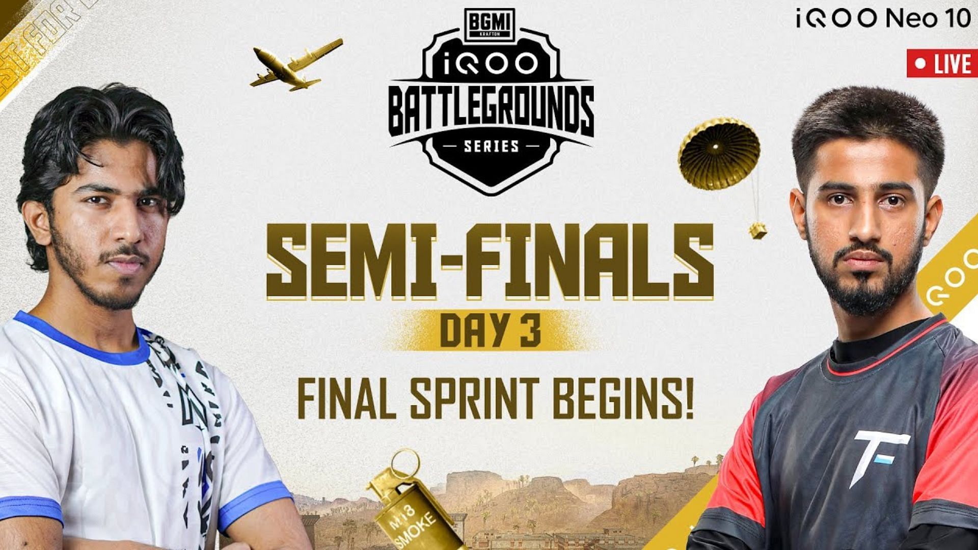 iQOO Battlegrounds Series 2025 Semifinals Day 3: Overall standings and highlights 