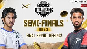 iQOO Battlegrounds Series 2025 Semifinals Day 3: Overall standings and highlights