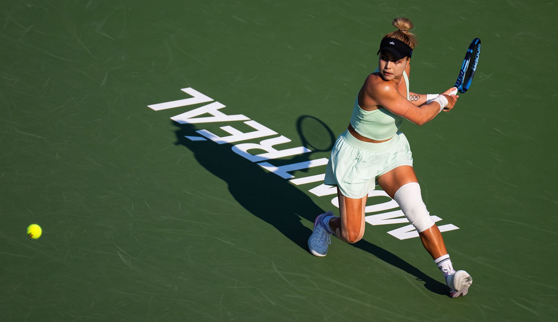 Renata Zarazua pictured at the WTA 1000 National Bank Open presented by Rogers | Image Source: Getty