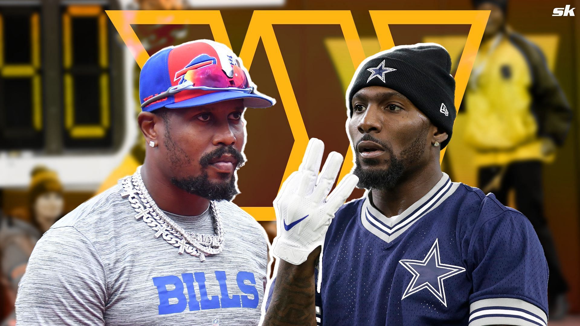 Cowboys great Dez Bryant drops 1-word reaction as Von Miller signs with Commanders [Source: Imagn]
