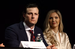 Gerrit Cole wife Amy drops 4-word reaction to NY with son ahead of New York City FC game