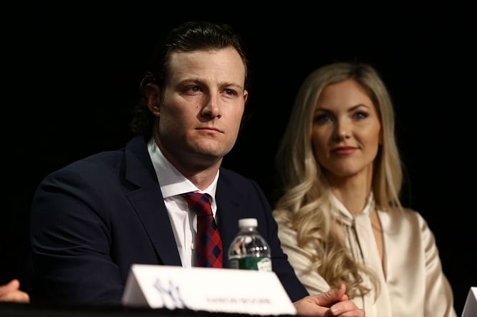 Gerrit Cole wife Amy drops 4-word reaction to NY with son ahead of New York City FC game