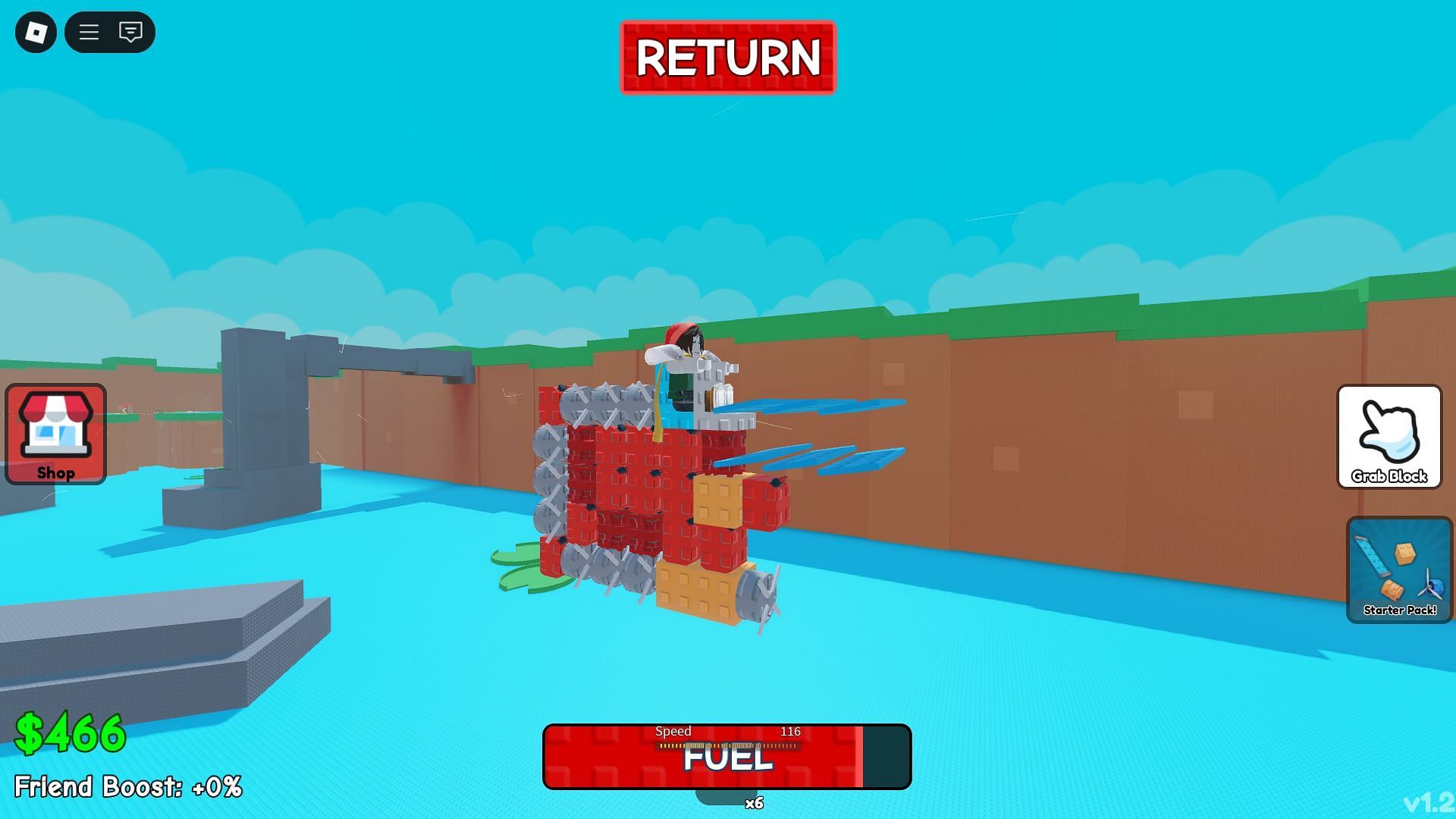 Building planes has no limits (Image via Roblox)