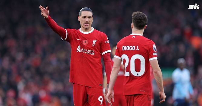 “There are no words of comfort for so much pain” - Darwin Nunez shares message to Liverpool teammate Diogo Jota’s family after tragic death