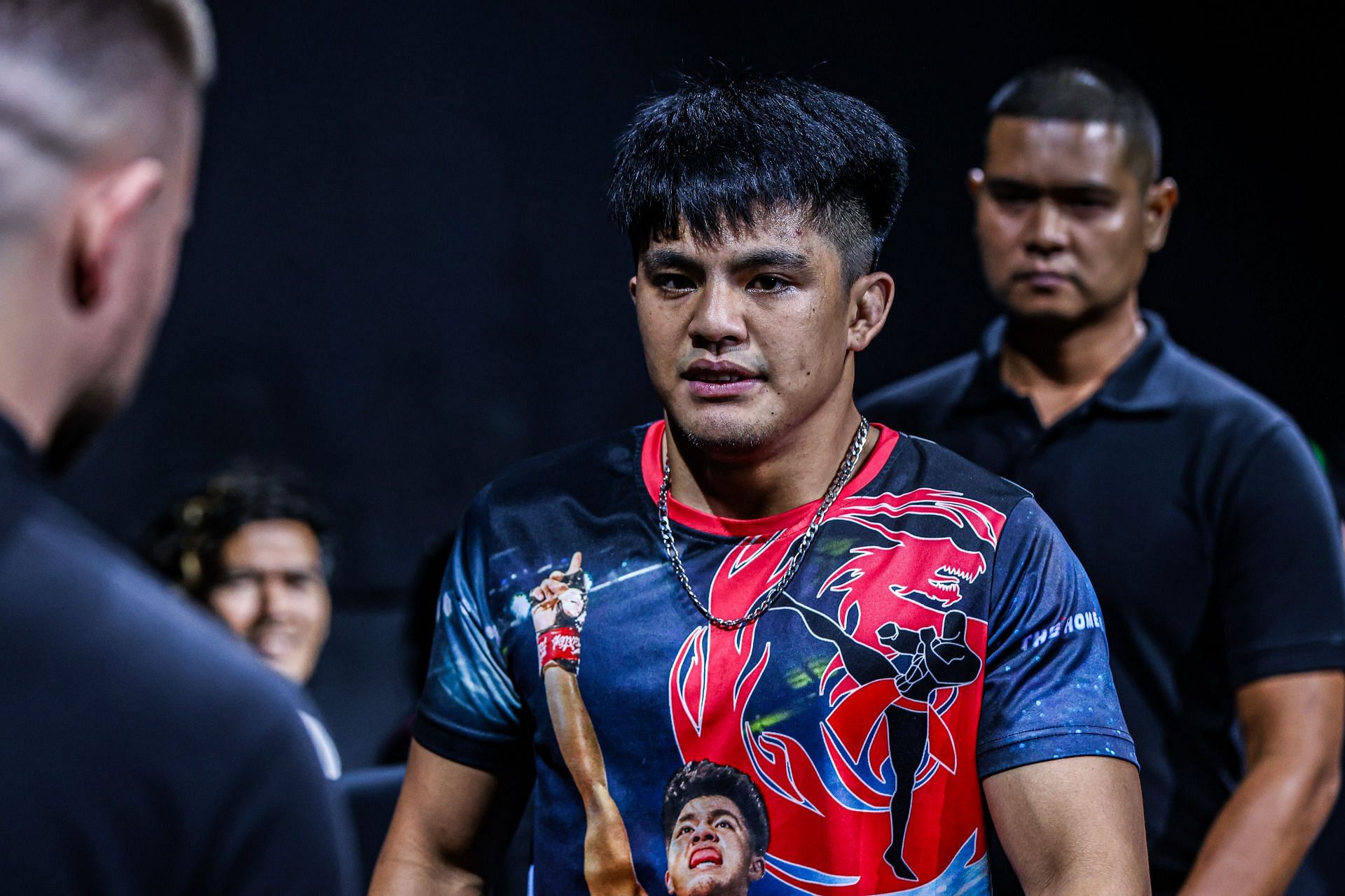 Team Lakay representative Jhanlo Mark Sangiao. [Image courtesy from ONE Championship]