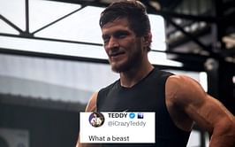 "That’s 100 pushups a minute… no way" - MMA X stunned by Movsar Evloev's conditioning regimen