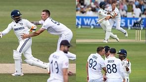 ENG vs IND: ब्राइडन कार्स ने पार की बेशर्मी की हद, बिना गलती के रवींद्र जडेजा को आंखे दिखाते आए नजर; जानें पूरा मामला