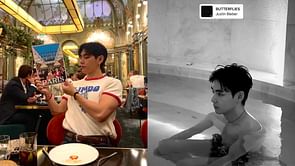 “Knew one of them was gonna post about it soon”- Fans react as BTS’ Taehyung posts an Instagram Story with Justin Bieber’s latest song