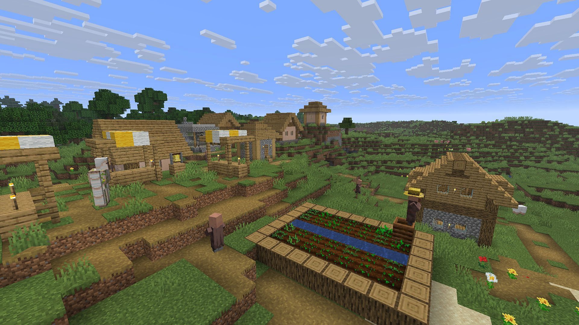 Apart from crafting, you can get the smooth stone by mining or from chests (Image via Sportskeeda Gaming || Mojang Studios)