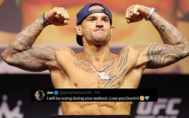 “SHINE BRIGHT LIKE A DIAMOND “ - MMA X erupts as Dustin Poirier makes weight for his UFC 318 retirement fight