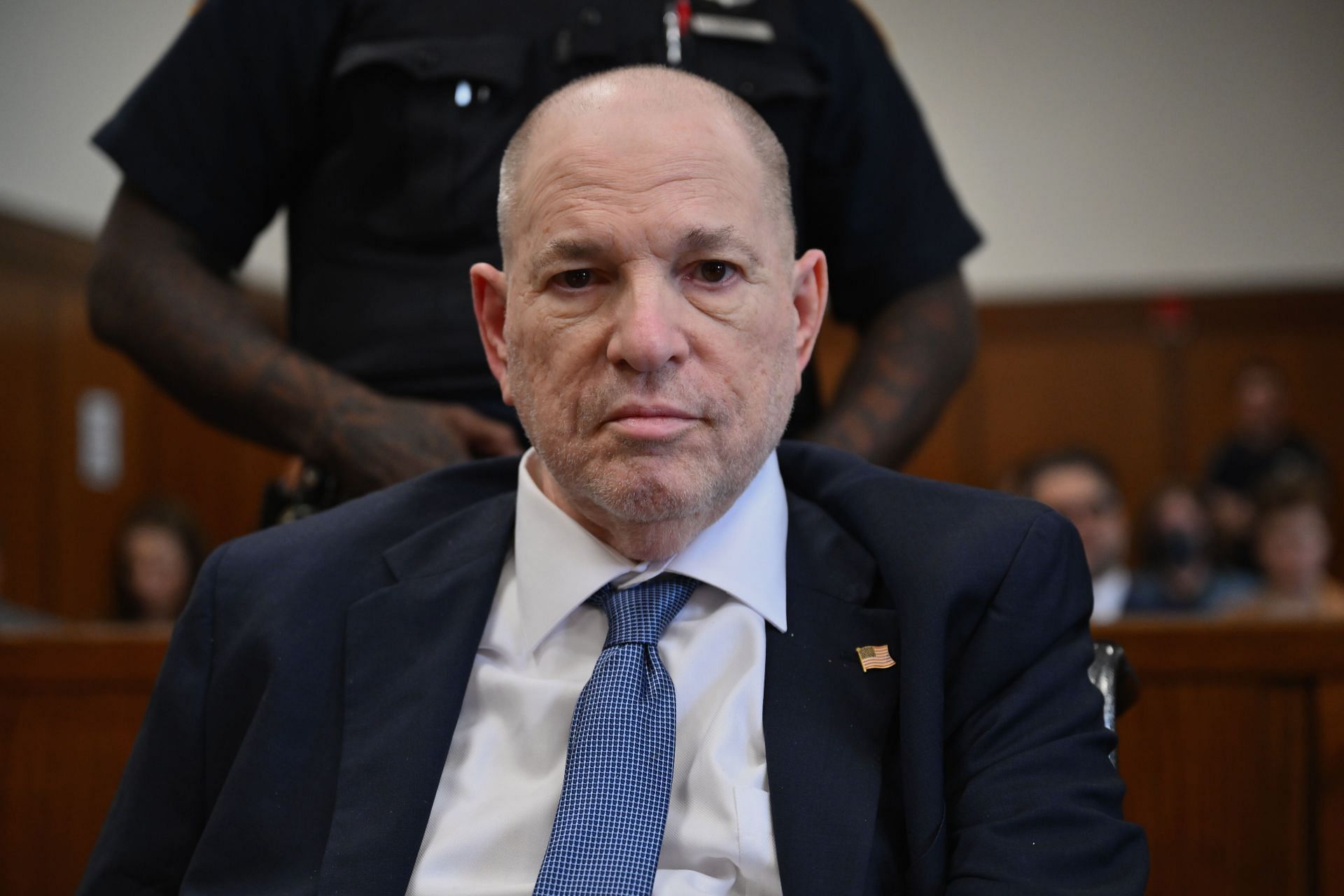 Harvey Weinstein Returns To Court For Hearing Ahead Of Re-Trial On Rape Charges - Source: Getty