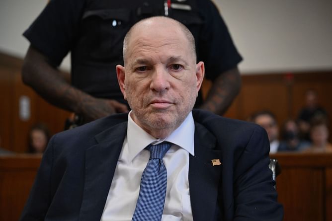 Harvey Weinstein details "awful" life at Rikers, blames stabbing & gunfight for delayed Candace Owens interview