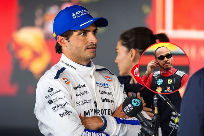 Carlos Sainz makes new revelations about Ferrari’s “weird way” tactics before Lewis Hamilton signing