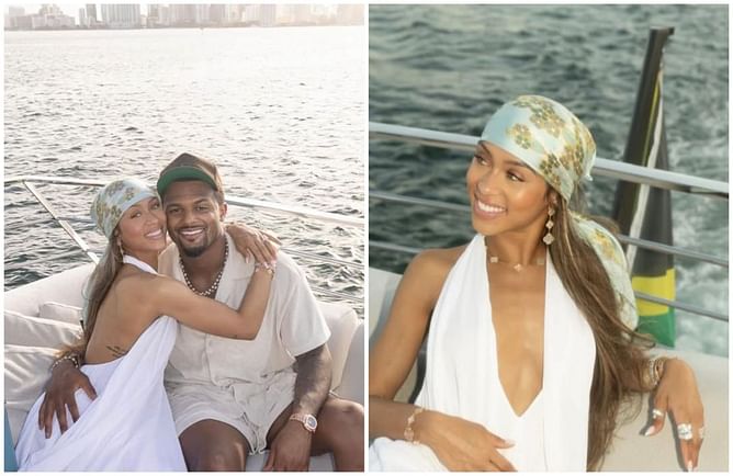 Deshaun Watson's newly-wed wife Jilly Anais shares first glimpse from their honeymoon 1 day after tying knot in private Miami ceremony