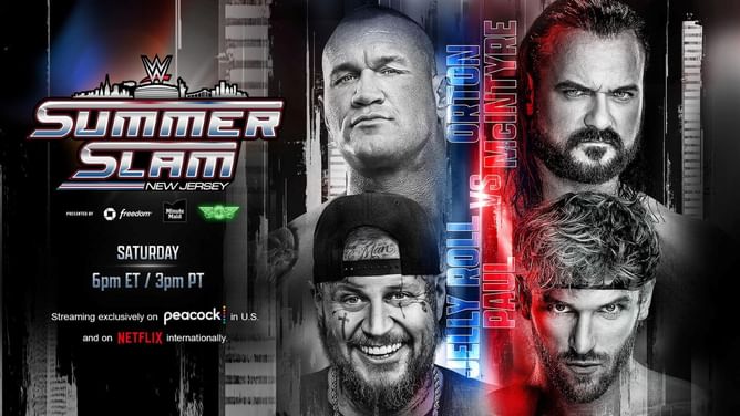 4 Possible finishes for Randy Orton and Jelly Roll vs. Drew McIntyre and Logan Paul at WWE SummerSlam