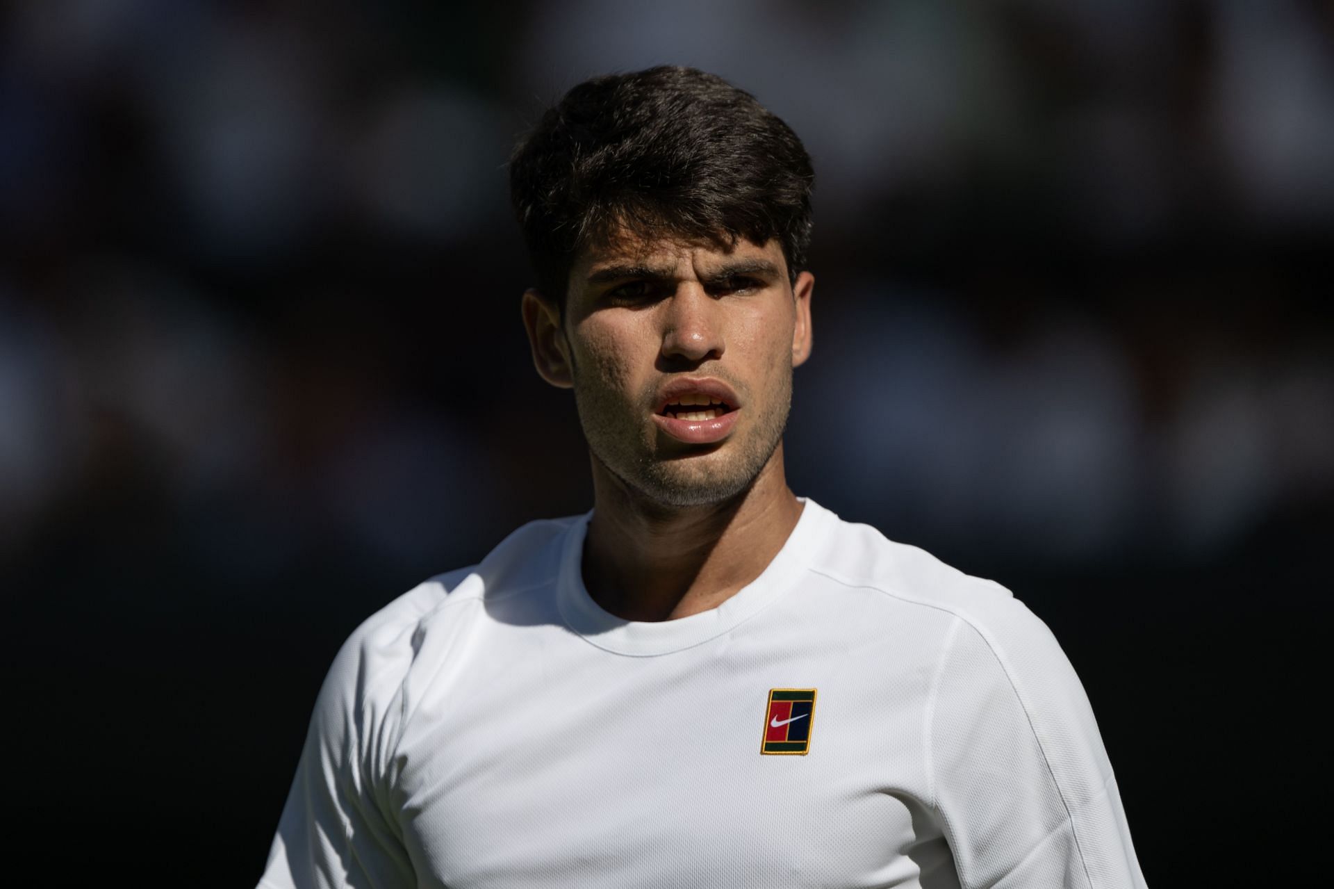 Wearing stars like they’re some military medal, so humble - Fans unimpressed by Carlos Alcarazs tacky custom hoodie at Wimbledon