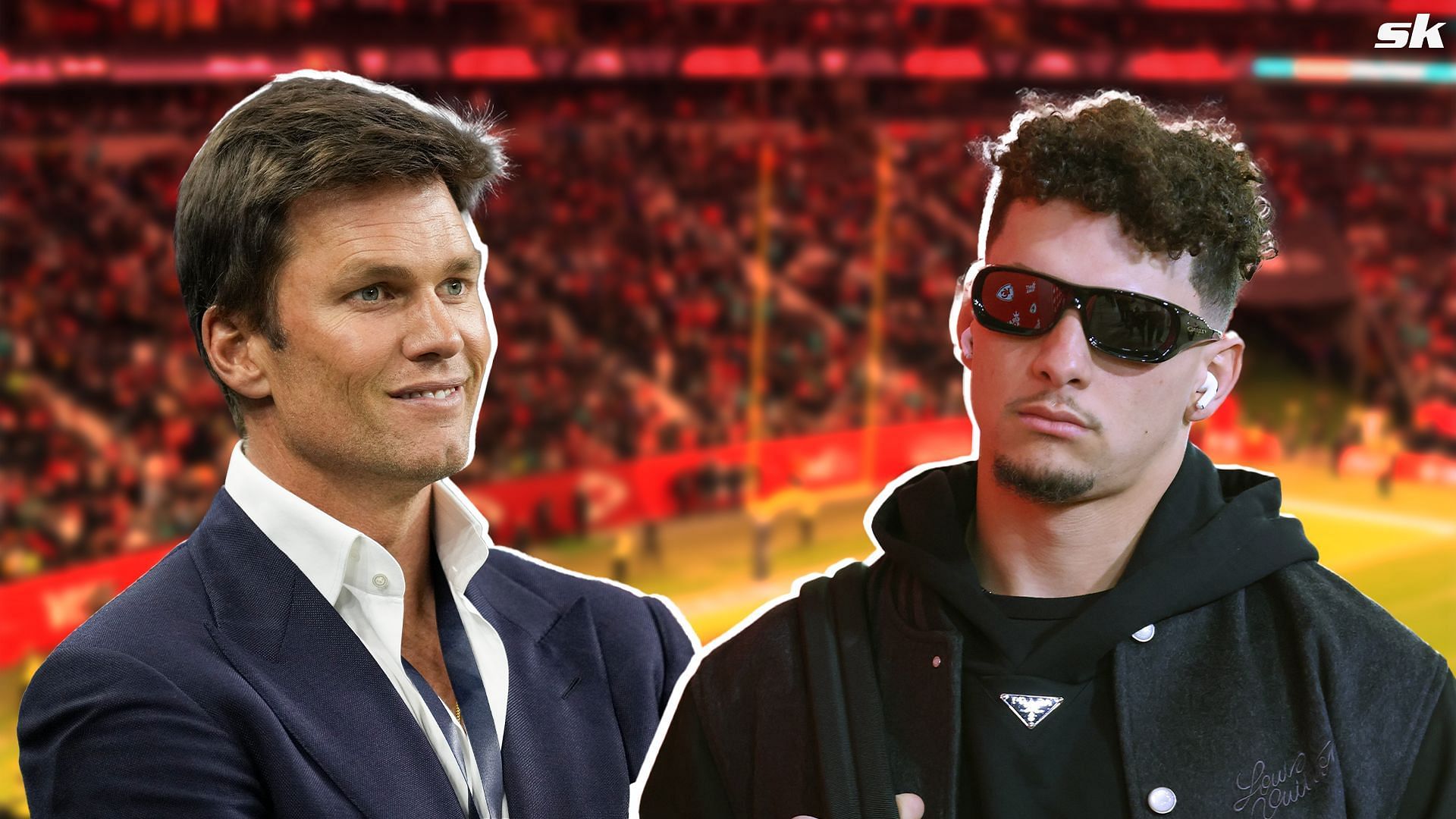 NFL Legend Tom Brady - Kansas City Chiefs QB Patrick Mahomes