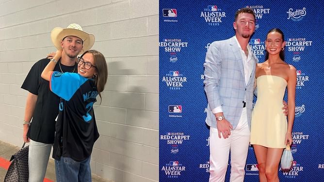 Jake Cronenworth's wife Brooke Fletcher drops 1-word reaction to Jackson Merrill's girlfriend Sammie Quinn's stunning attire at Padres' fundraiser
