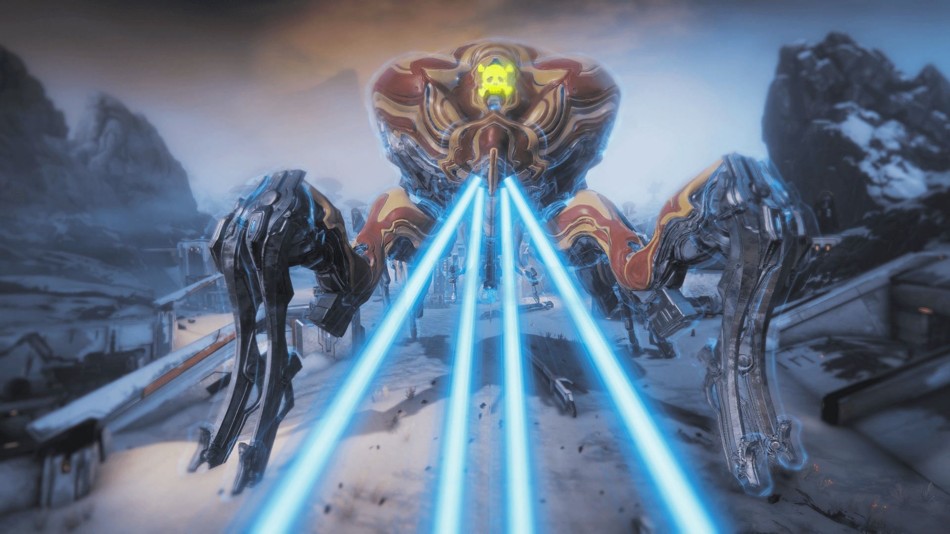 Hopefully, the future will bring us another raid boss for Warframe like the Profit Taker (Image via Digital Extremes)