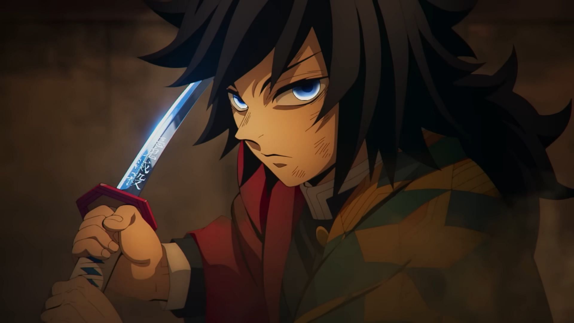 Giyu Tomioka as seen in Demon Slayer Infinity Castle (Image via Ufotable)