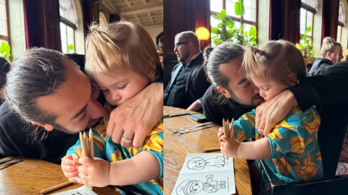 In Photos: Mika Zibanejad shares adorable father-daughter moment with daughter Ella in the offseason
