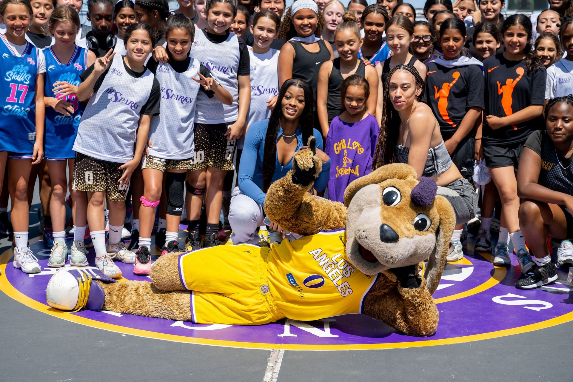 Balln On The Beach With The Los Angeles Sparks - Source: Getty