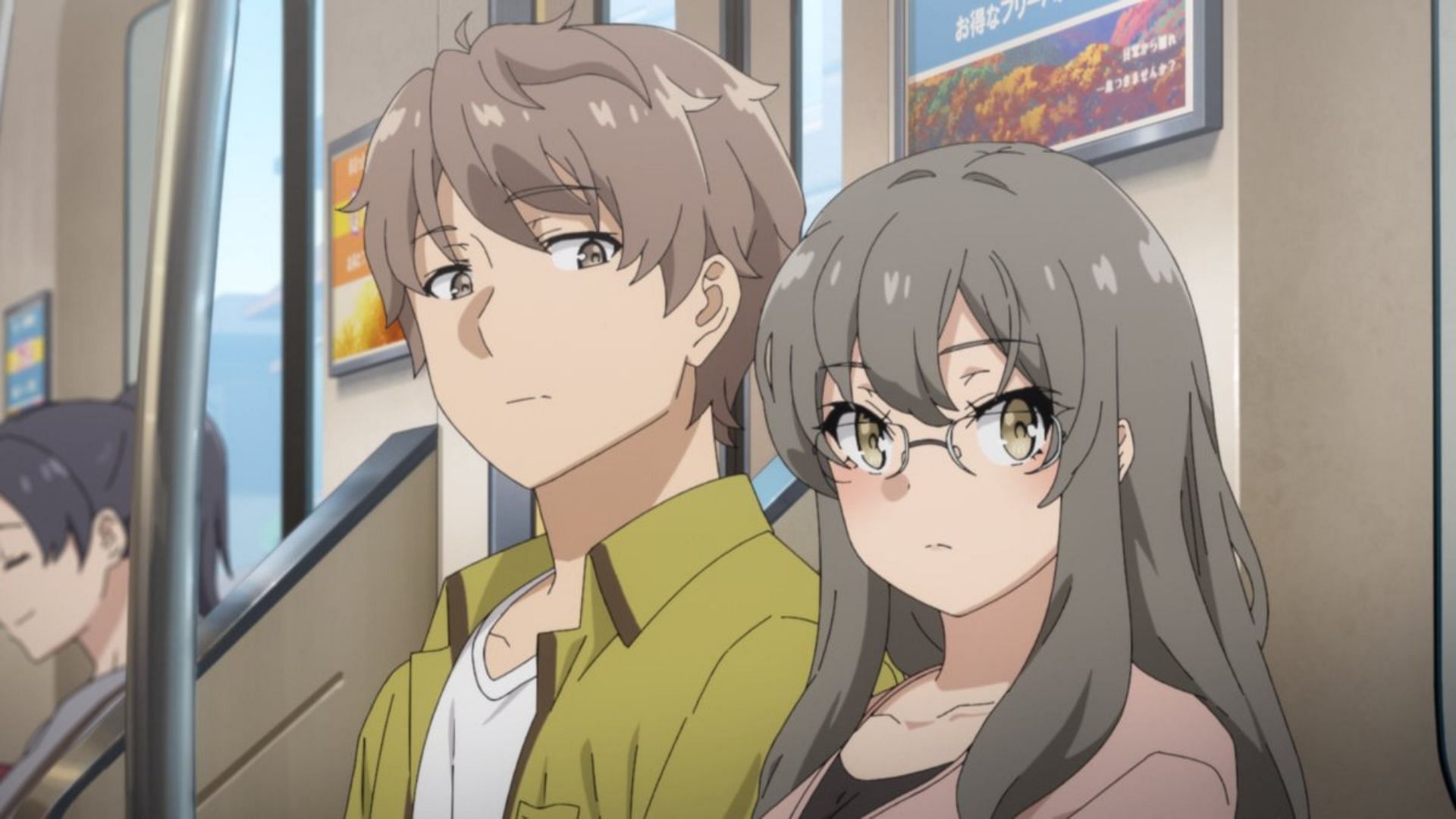 Rio and Sakuta as seen in Rascal Does Not Dream of Santa Claus episode 4 (Image via Studio CloverWorks)
