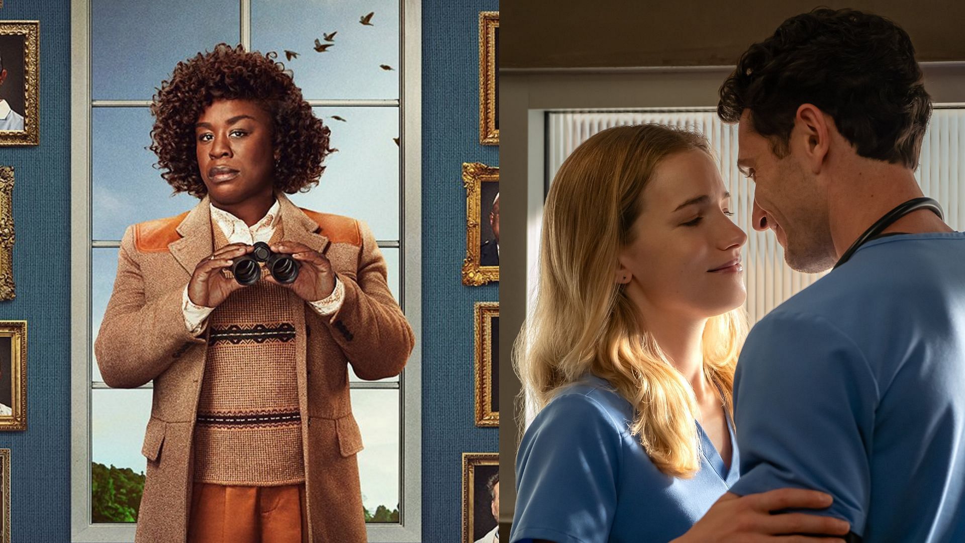 The Residence (left) and Pulse (right) were recently cancelled by the streaming platform (Images via X/@Netflix)