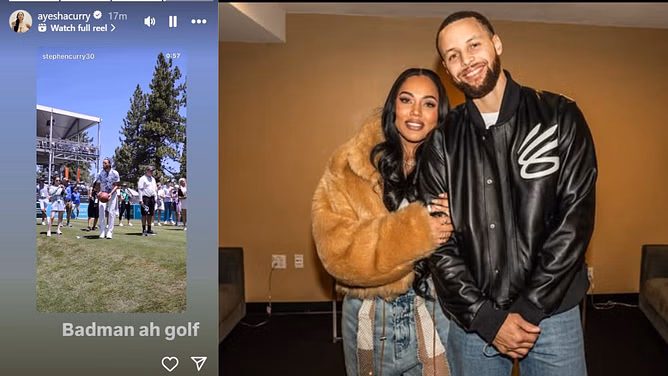 "Badman": Steph Curry's wife Ayesha Curry beams with pride as Warriors superstar flaunts his many talents beyond basketball