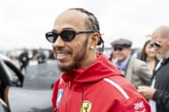 Lewis Hamilton of the United Kingdom and Team Scuderia Ferrari (44) before the F1 Grand Prix of Great Britain on July 06, 2025 at Silverstone Circuit - Source: Getty Images