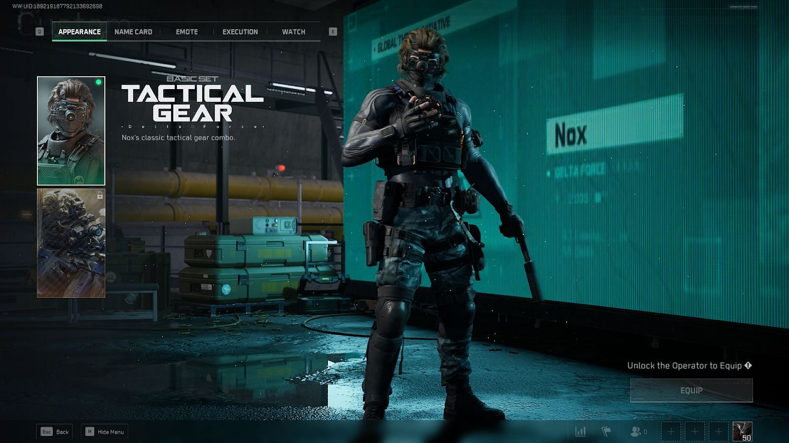 Nox in Delta Force (Image via Sportskeeda Gaming || TiMi Studio Group)