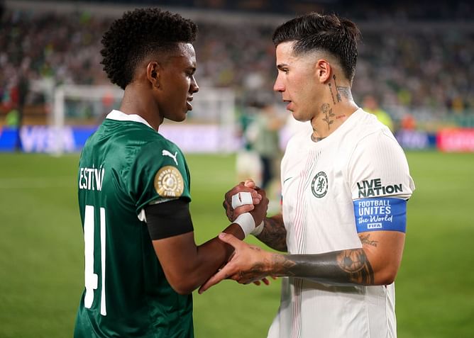 Enzo Fernandez makes feelings clear about Chelsea-bound Estevao Willian after playing against him in Club World Cup