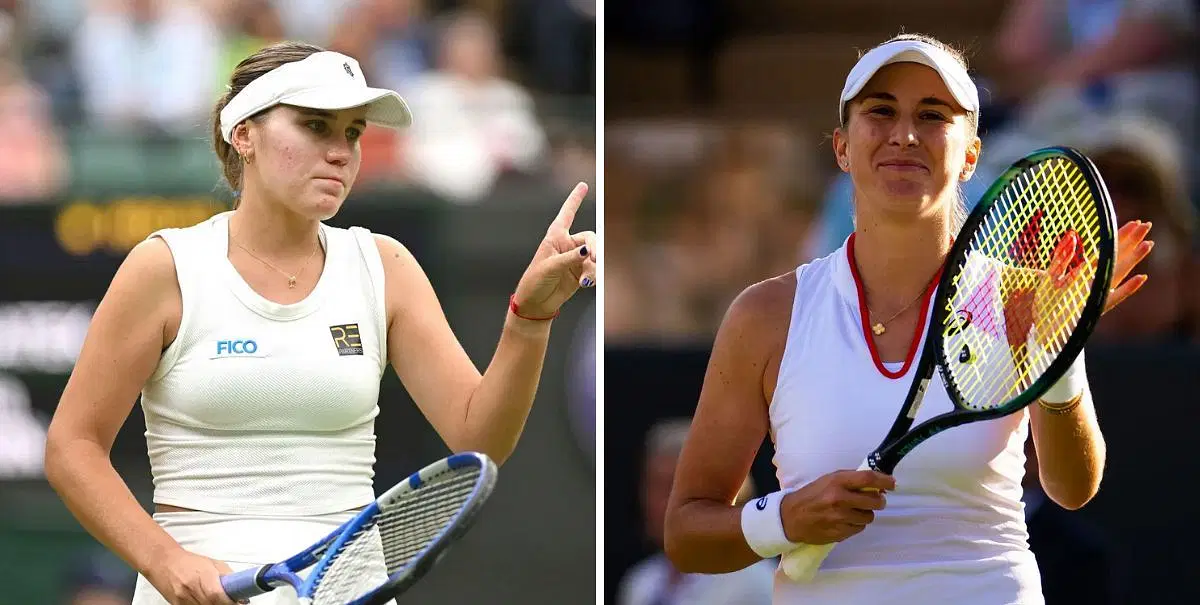 Sofia Kenin vs Belinda Bencic - Image Source: Getty 
